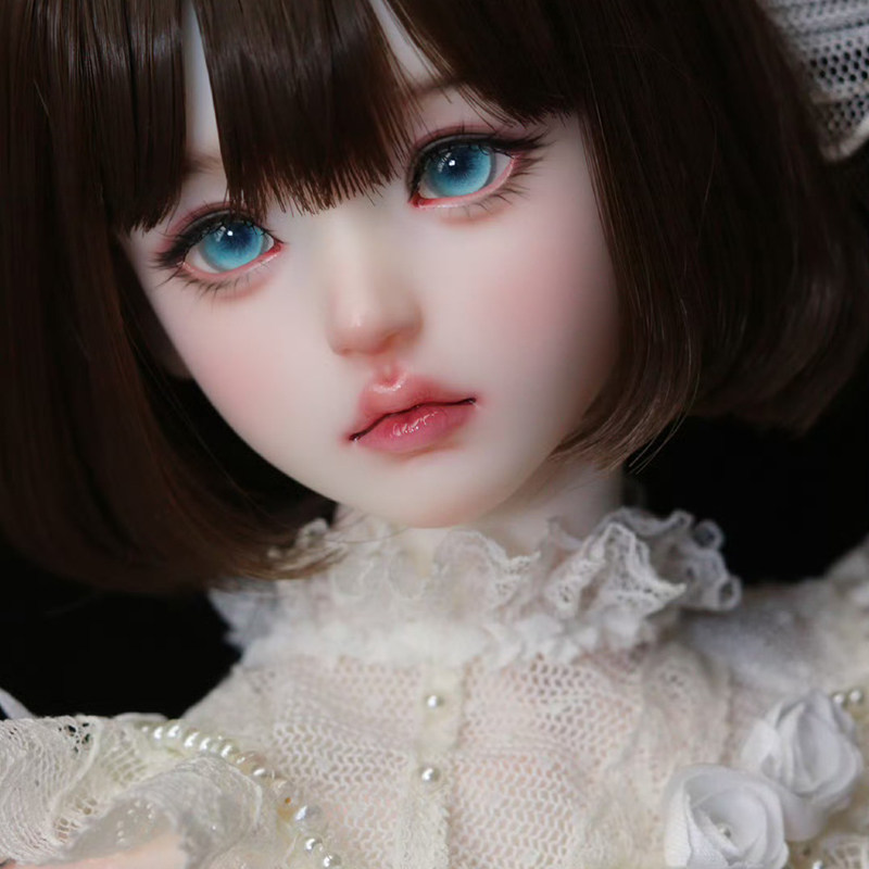 (非情趣用品)bjd娃娃4分女娃魏萌萌带妆四分bjd素体sd娃娃