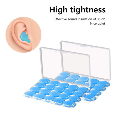 Ear Plugs Sleeping Noise Moldable Silicone Ear Plugs噪音耳塞