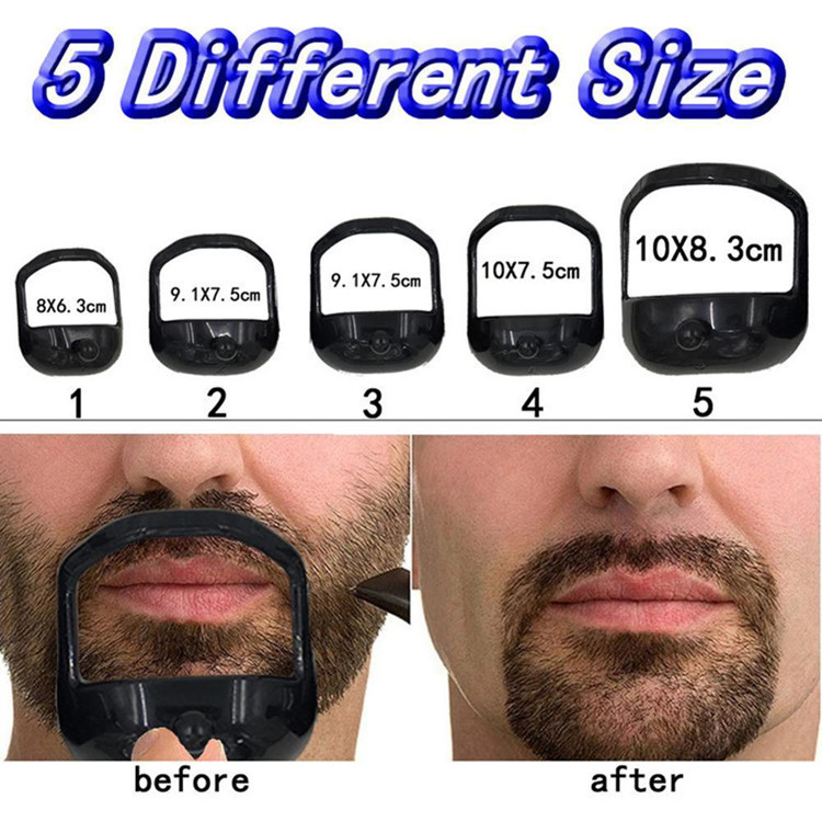 Beard Shaper Goatee Mustache Grooming Tool Face Hair Styling
