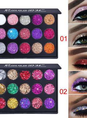 Glitter Eye Shadow Powder Palette Matte Eyeshadow 亮片眼影盘