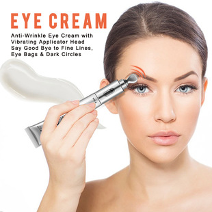Eye Cream With Massager Anti-aging Moisturizer Eye gel眼霜