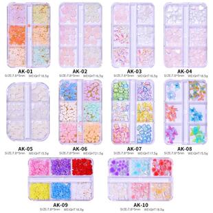 Flower Nail Charms Aurora Camellia Nail Art   Nail Charm甲花