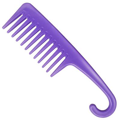 Wide Tooth Comb Detangling Hair Brush Care Handgrip Comb