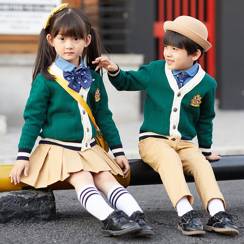 幼儿园园服春秋装毛衣儿童