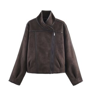 夹克外套女3548 立领双面百搭休闲长袖 264 3548264新款 WMXZ秋季