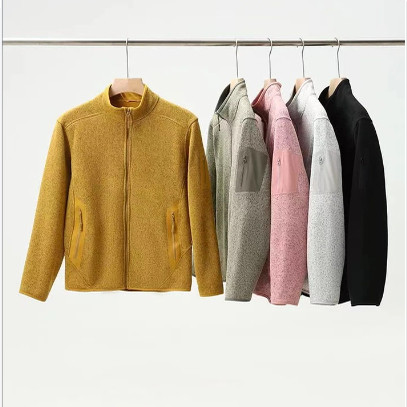 保暖锁温！内外皆可穿搭抓绒衫 covert秋冬户外立领外套情侣款