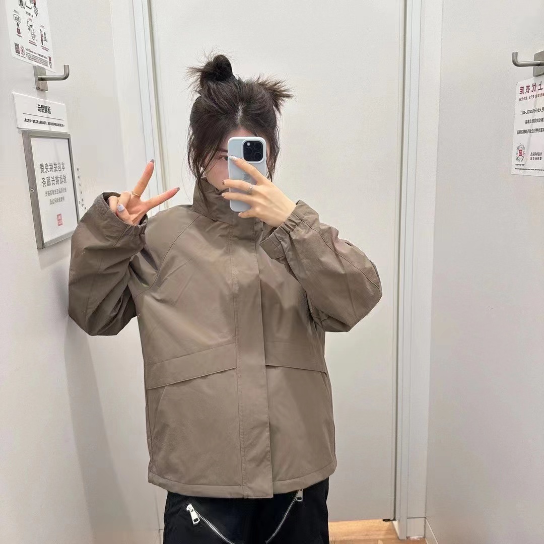 休闲立领2024春季防风男装工装