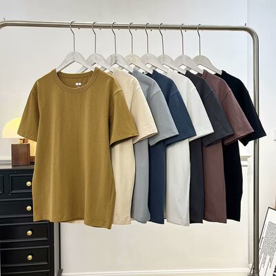 大师T圆领T恤短袖棉质休闲