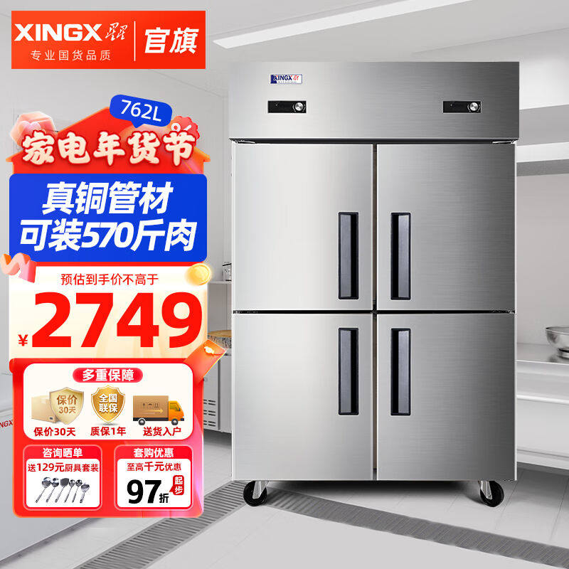 星星（XINGX）商用冰柜立式展示柜