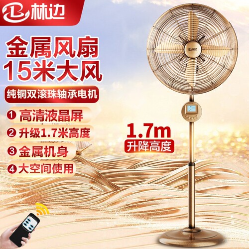 林边落地扇家用客厅电风扇大风力