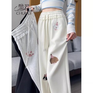 小个子运动裤卫裤女冬季加绒裤子