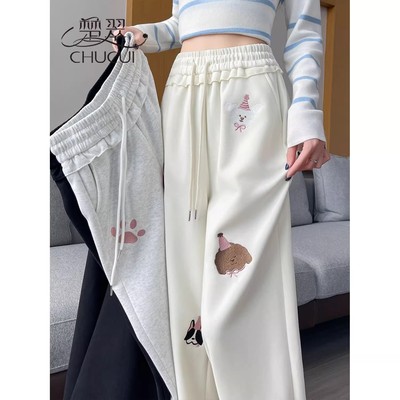 小个子运动裤卫裤女冬季加绒裤子