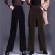 清仓捡漏加绒裤 中老年妈妈加厚雪尼尔直筒裤 子女秋冬2026新款 大码