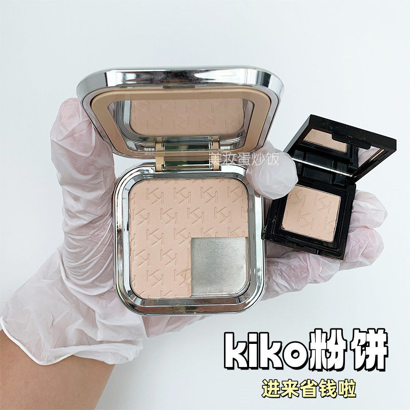 KIKO粉饼小样原切干湿两用控油防晒遮瑕cr15分装试色雾面油皮0104,彩妆/香水/美妆工具,粉饼,淘宝优惠券,粉丝福利购,淘宝优惠卷