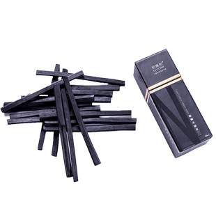 尼奥尼方形棉柳木炭条 美术专用软性炭铅素描碳棒方形柳炭条美术绘画用品素描写生速写绘画用初学者专业画笔