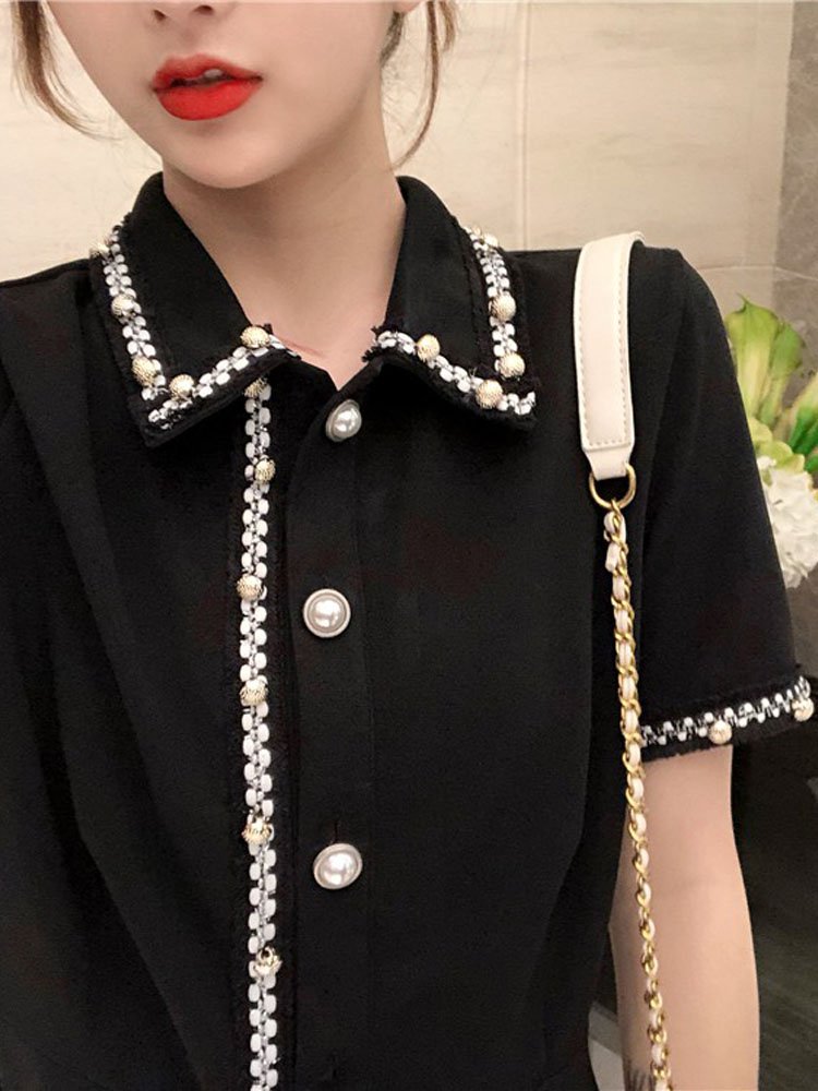 70.00元包邮2019新款仙女森系小香风小夏裙子