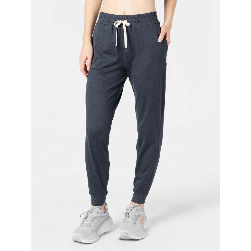 代购Vuori女士运动长裤柔软舒适贴身宽松弹性腰围收口裤脚