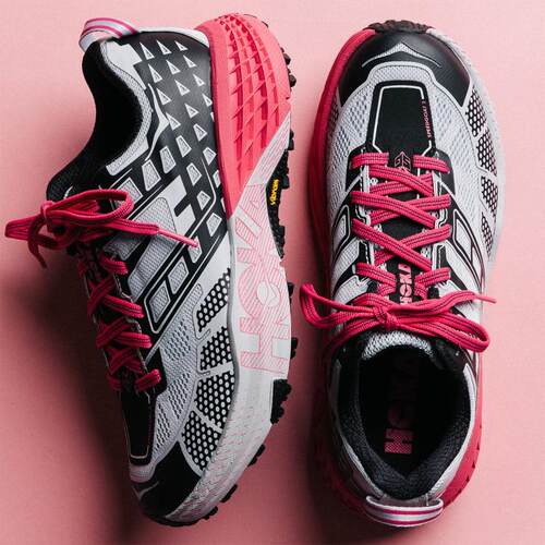 代购Hoka OneOne Speedgoat 2霓虹粉拼色Vibram大底户外越野跑鞋