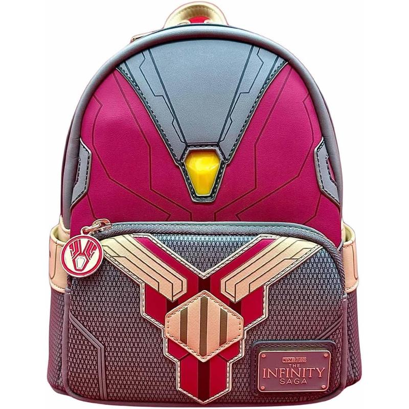 代购Loungefly女士漫威周边发光设计多层收纳轻便携带装饰细节