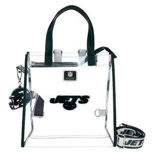 代购 Loungefly男女透明背包双肩背负手提便携外部口袋可调节肩带