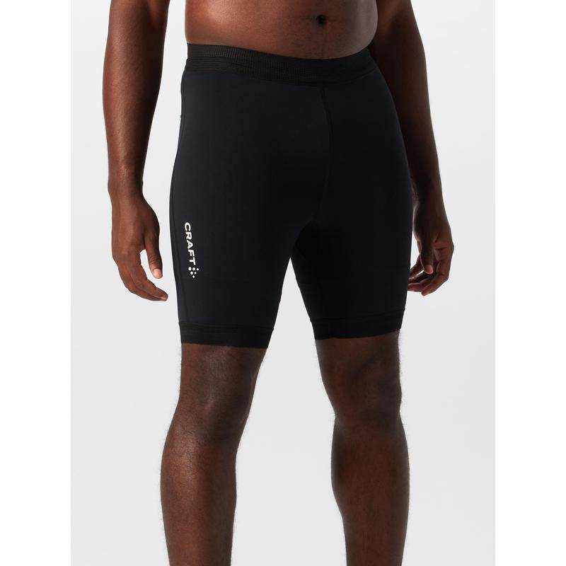 代购craft男士压缩短裤透气设计防摩擦贴合剪裁带拉链口袋