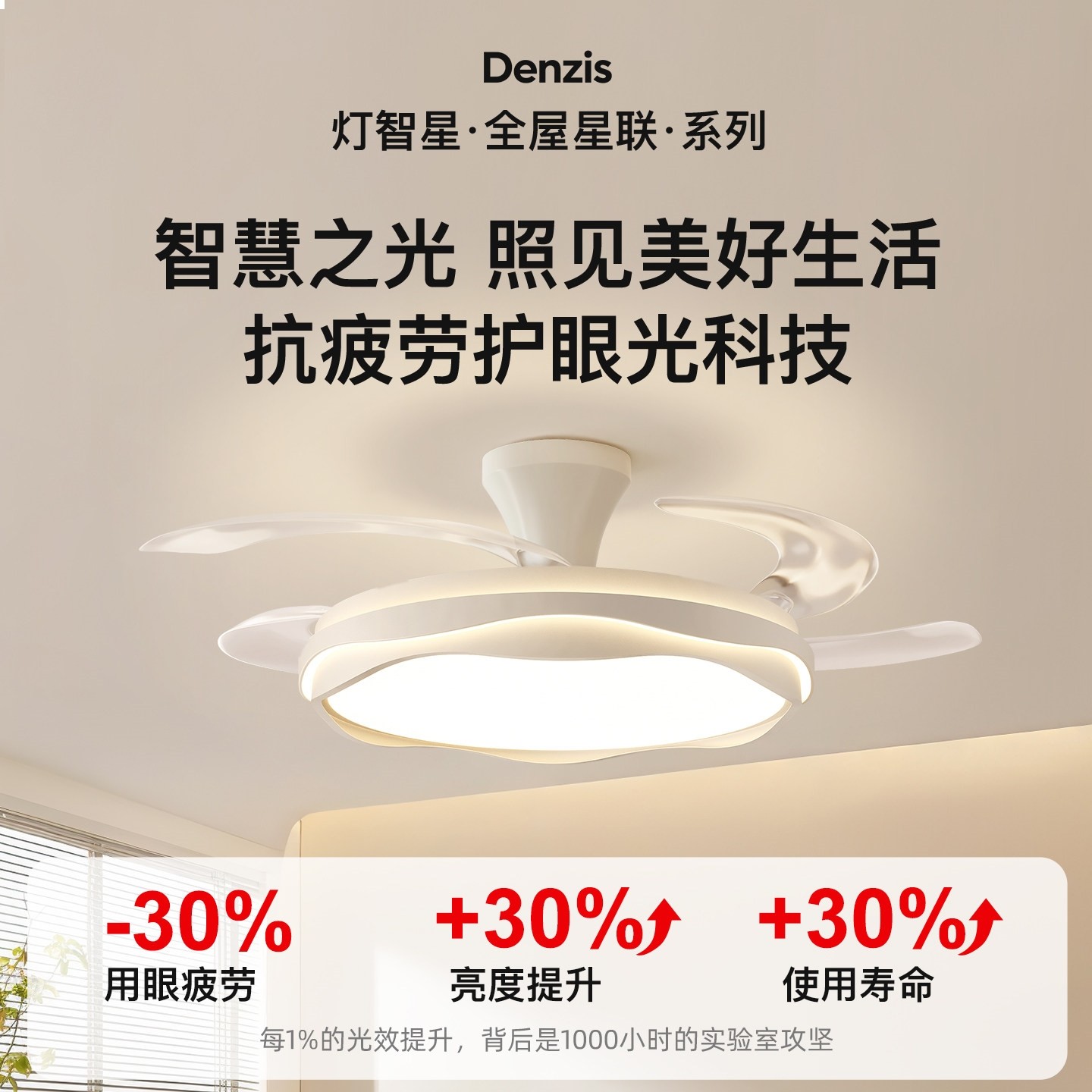 2025年新款吊扇照明一体风扇灯客餐厅吊灯厅卧室灯吸顶简约奶油风,家装灯饰光源,风扇灯,淘宝优惠券,粉丝福利购,淘宝优惠卷