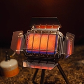 火枫暖阳二代取暖炉户外取暖火炉炉露营钓鱼便携取暖器炉子气化