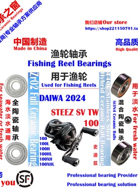 24史迪兹SV TW100远投陶瓷轴承|24 DAIWA STEEZ SV TW100 Bearing