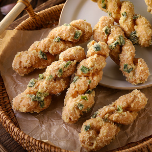 泉州特产 蒜蓉枝闽南茶点手工大麻花油赞子潮汕油索特色伴手礼