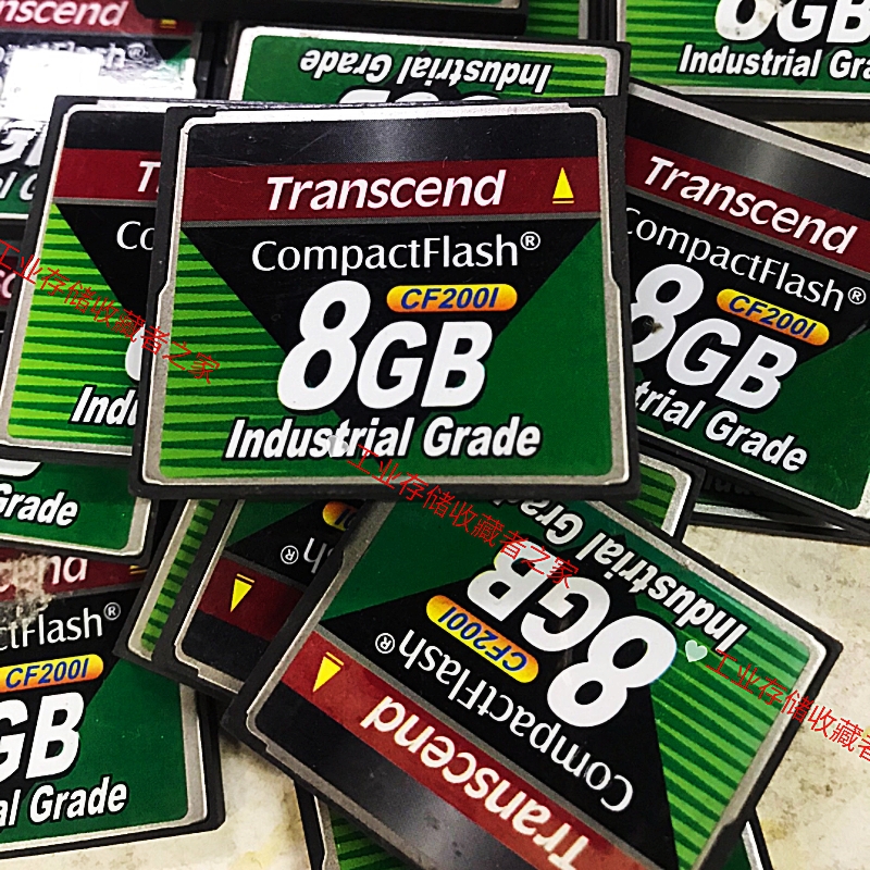 原装Transcend 创见 CF卡 8G 工业级存储卡 TS8GB CF200I数控加工