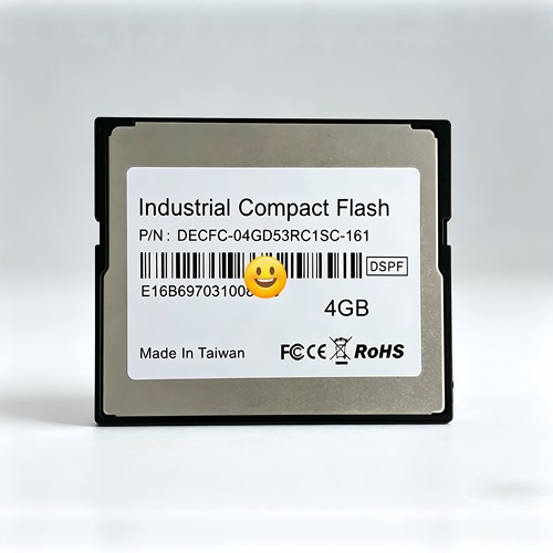 innodisk宜鼎工业级CF卡1ME/容量4GB/型号DECFC-04GD53RC1SC-161