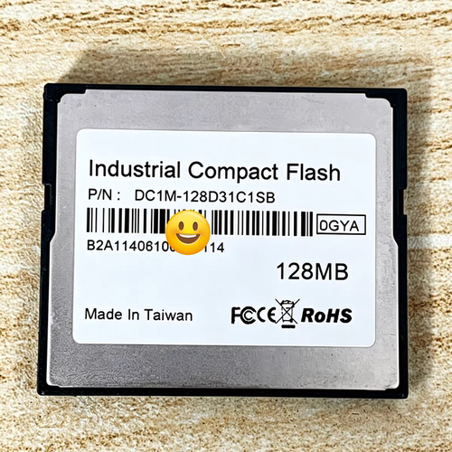 型号DC1M-128D31C1SB/宜鼎innodisk工业级CF卡ICF4000/容量128MB