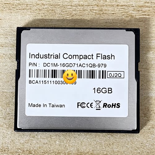 DC1M-16GD71AC1QB-979/宜鼎Innodisk工业级CF卡iCF9000/容量16GB