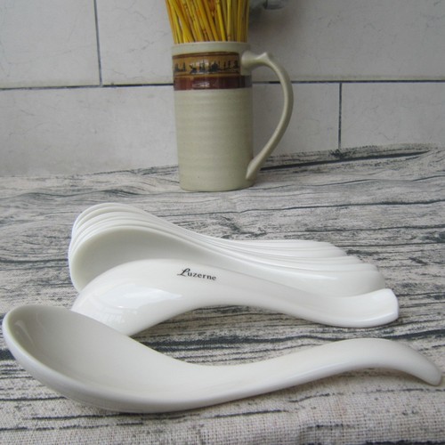 外贸原单陶瓷餐具 欧美名品LZ勺子 汤勺 调羹 汤匙 粥勺 家用饭勺