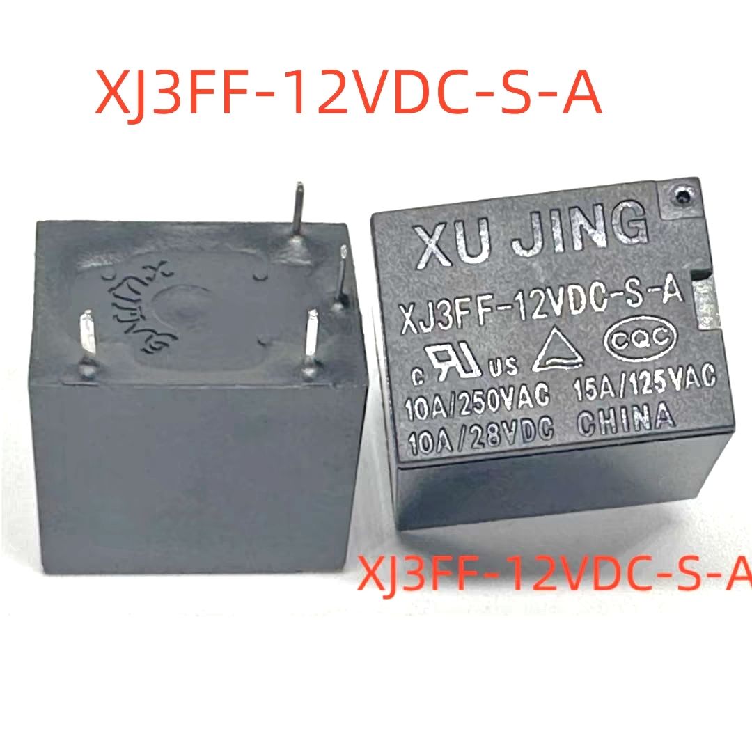 全新 4脚 10A 家电 继电器 XJ3FF-12VDC-S-A XJ3FF-5VDC-S-A T73A