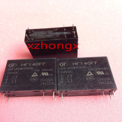 全新HF140FF-024-2HSWTF继电器