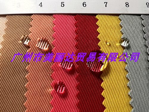 水洗纹皱纹防水双面斜纹尼龙布料
