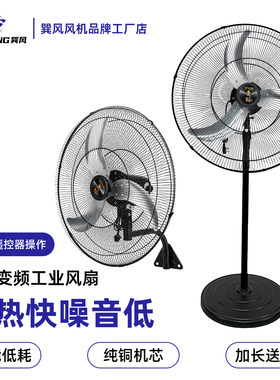 DCY变频工业风扇壁挂式落地式