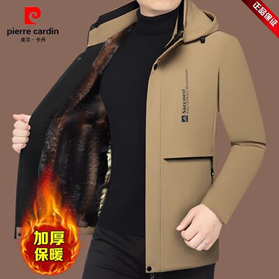 中老年商务休闲棉袄男士棉服