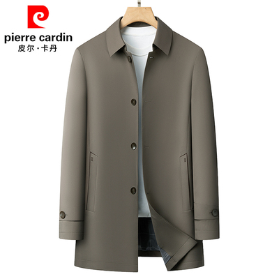 爸爸装商务夹克男秋装外套