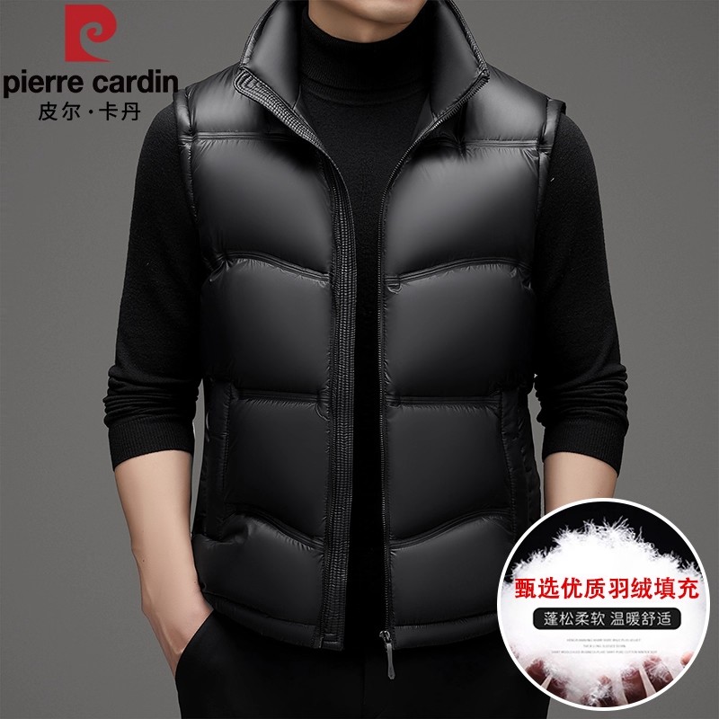 加厚保暖背心休闲白鸭绒外套