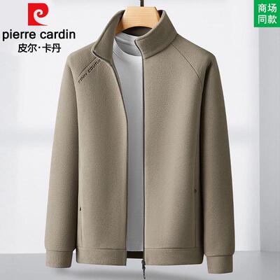 保暖夹克上衣春秋休闲抓绒厚棉