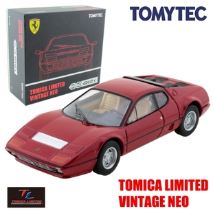 64法拉利TLV 多美卡合金车模型男玩具 512BB 红色 TOMY TOMYTEC