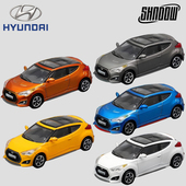 DCT Shadow1 现代飞思turbo仿真合金汽车模型收藏摆件