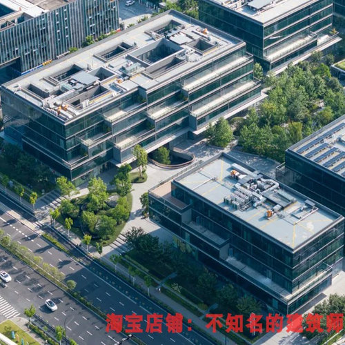【gad绿城】杭州西溪云澜谷建筑+景观 SU模型 办公产业园 117MB