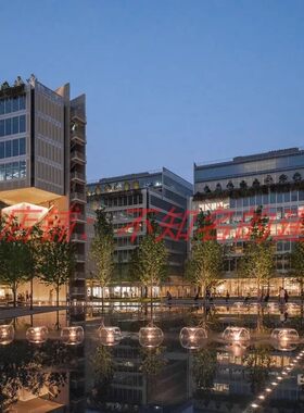 【皮亚诺】杭州天目里建筑&室内方案+幕墙施工图+景观&cad+招商册