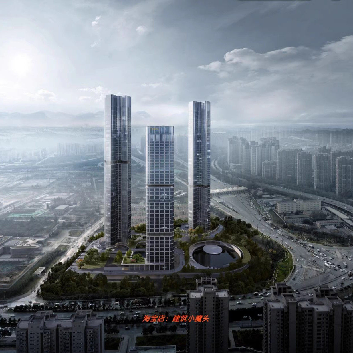 【Yabu雅布+SCDA】西安华尔道夫酒店PPT设计方案90页等共1.54GB