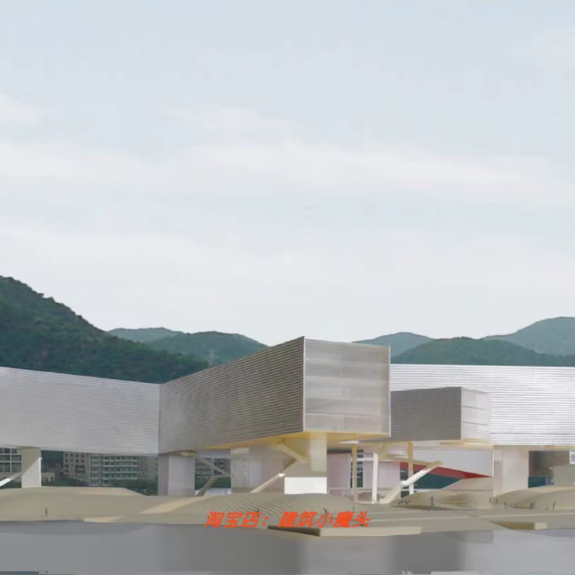 【霍尔】深圳小梅沙万科中心建筑设计文本50页