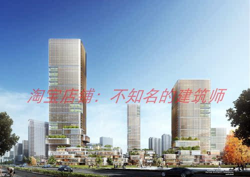 【AS+GG】上海普陀中海中心商业综合体建筑方案文本191P