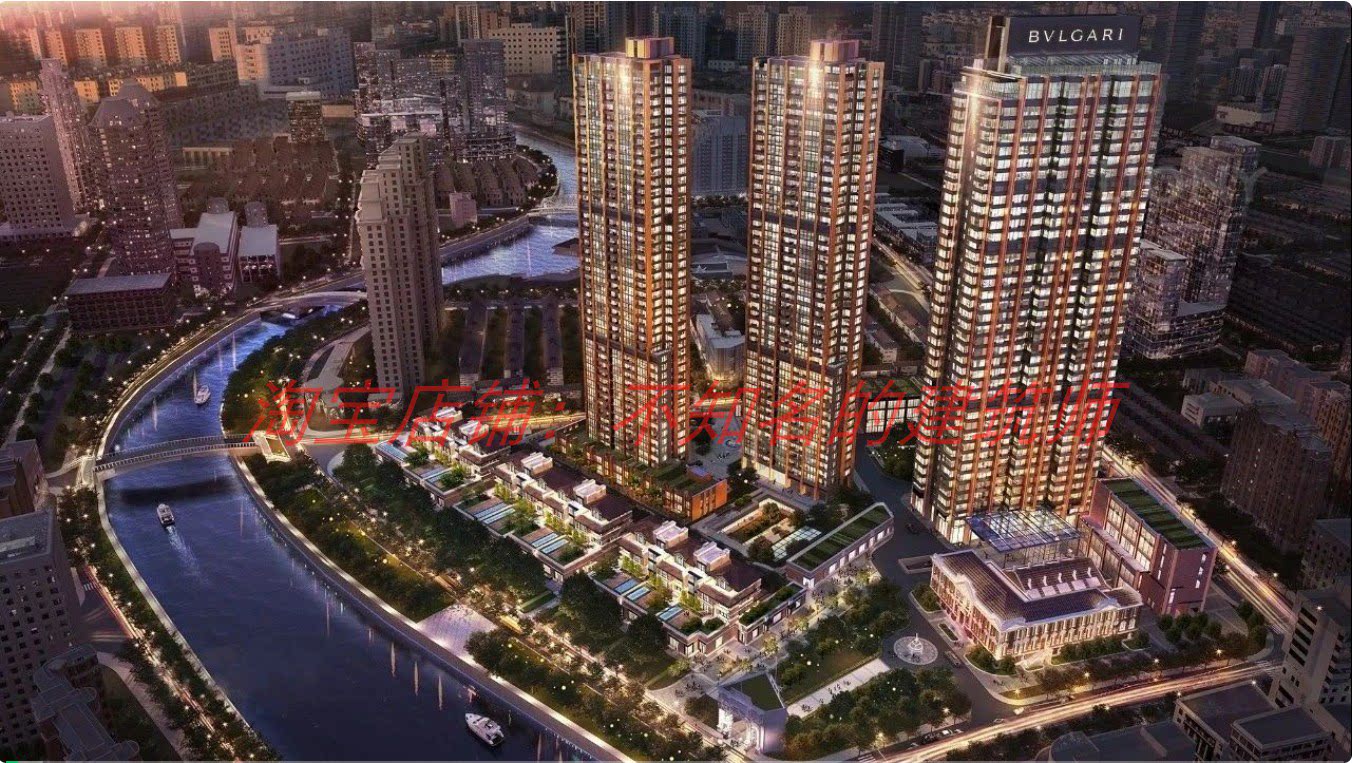 【意大利acpv】上海苏河湾宝格丽酒店设计资料1.92gb